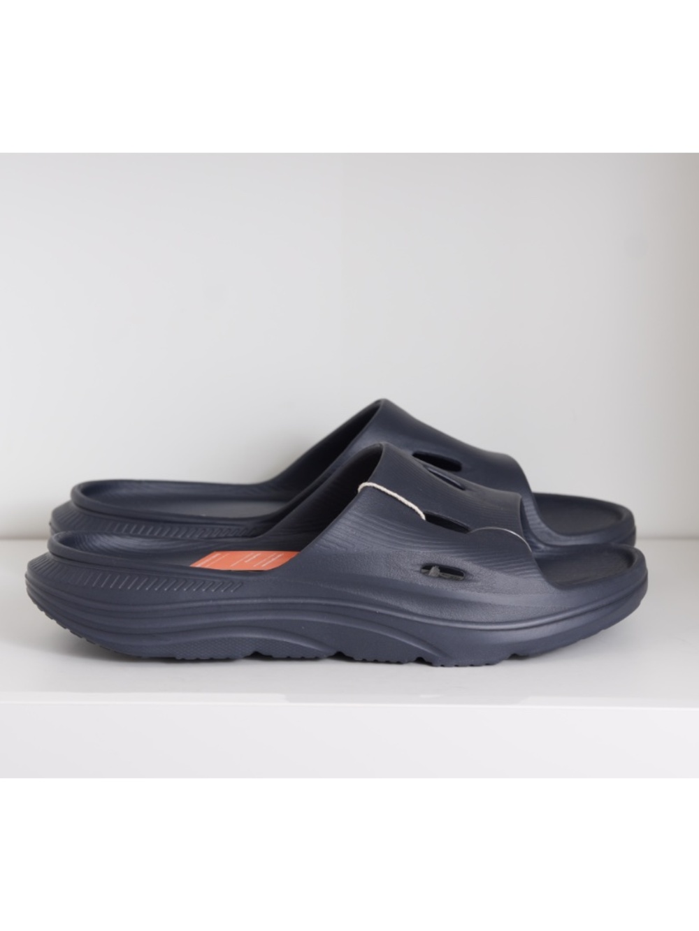 JBU Pillow Recovery Slide Sandal Men’s Navy Blue US 11